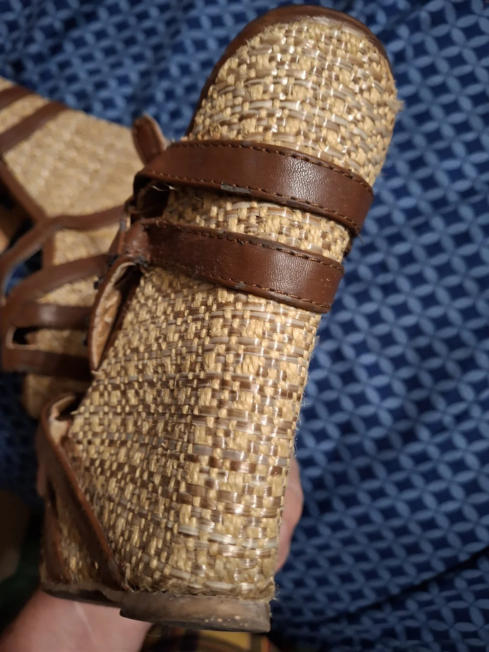 Women’s Brown Strappy Wedge Sandals - Classic Summer Style